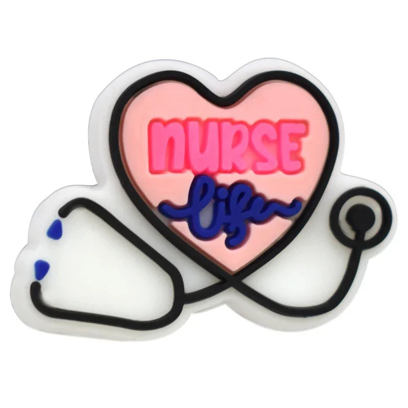 Cute Cartoon Mother's Day Series Silicone Focal Beads