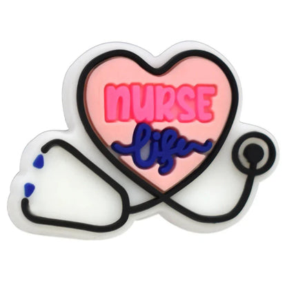 Cute Cartoon Mother's Day Series Silicone Focal Beads