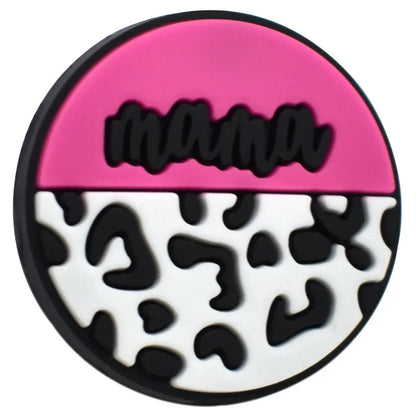 Cute Cartoon Mother's Day Series Silicone Focal Beads