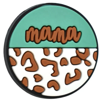 Cute Cartoon Mother's Day Series Silicone Focal Beads