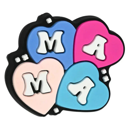 Creative and Personalized Mother's Day Theme Series Silicone Focal Beads