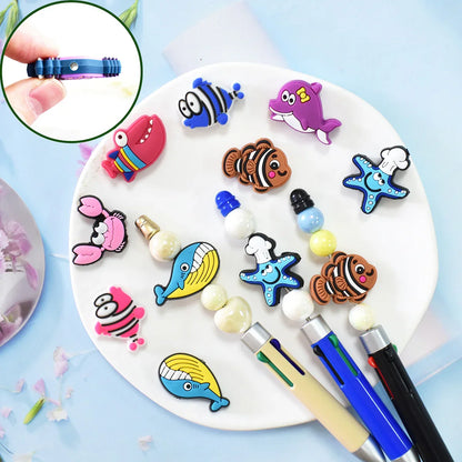 Underwater World Clownfish Silicone Focus Beads