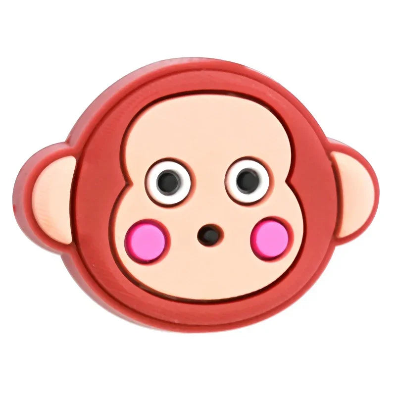 Cute Cartoon Animal Series Silicone Focal Beads