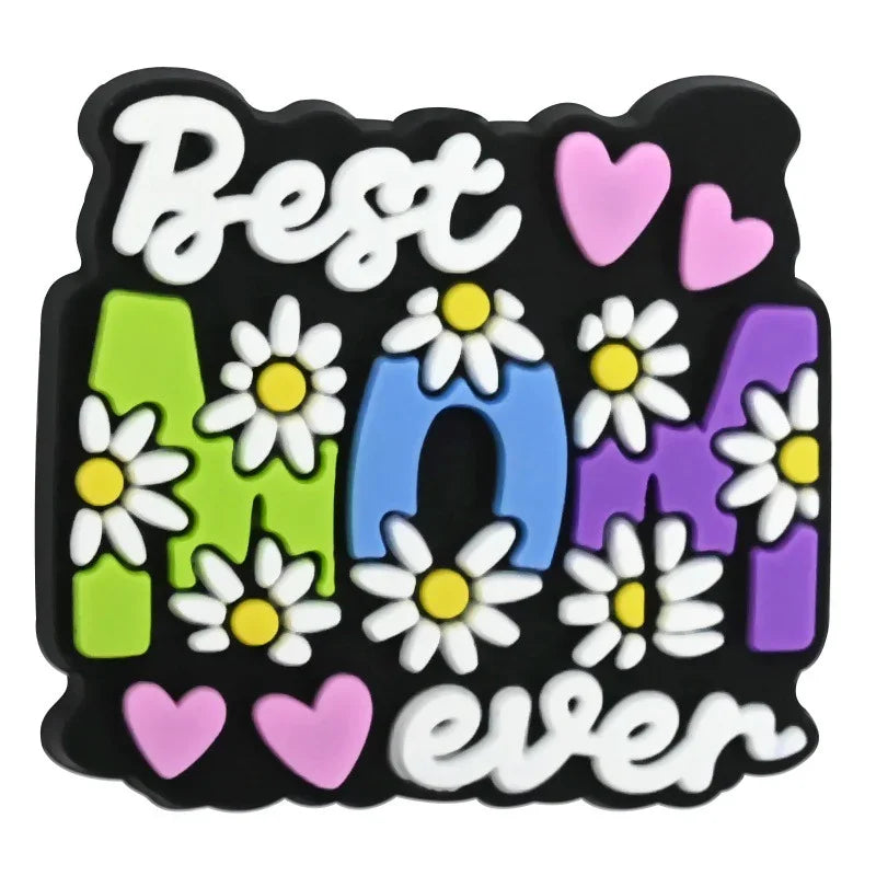 Creative and Personalized Mother's Day Theme Series Silicone Focal Beads