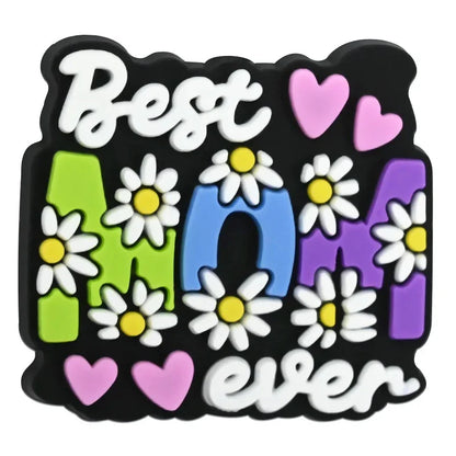 Creative and Personalized Mother's Day Theme Series Silicone Focal Beads