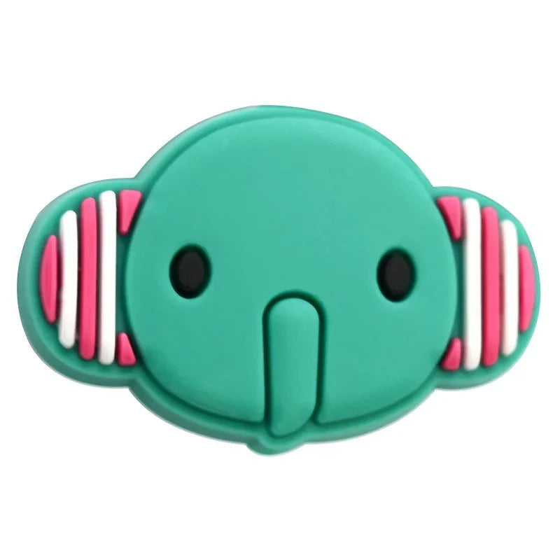 Cute Cartoon Animal Series Silicone Focal Beads