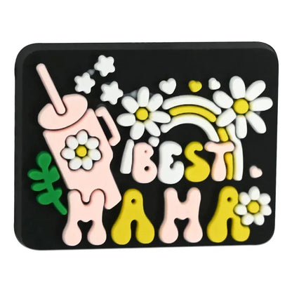 Creative and Personalized Mother's Day Theme Series Silicone Focal Beads