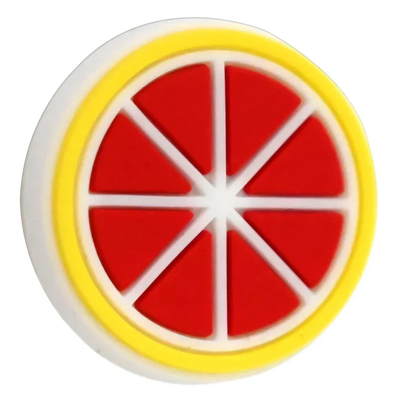 Cute Cartoon New Fruit Series Silicone Focal Beads