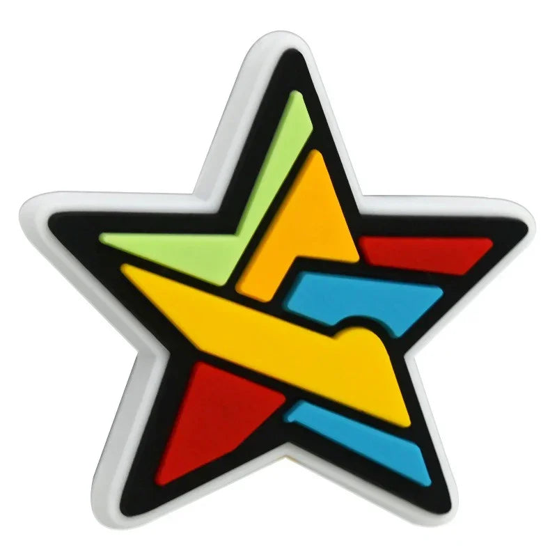 Creative Colorful Clown Fun Silicone Focus Beads