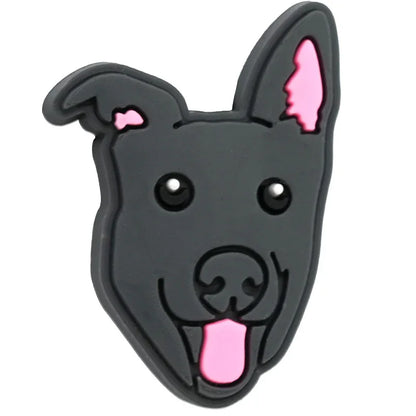 Cute Pet Dog Series Cartoon Silicone Focus Beads