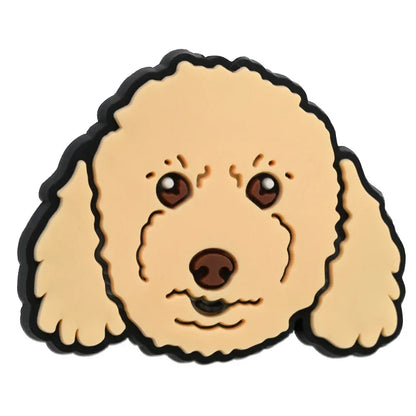 Cute Pet Dog Series Cartoon Silicone Focus Beads