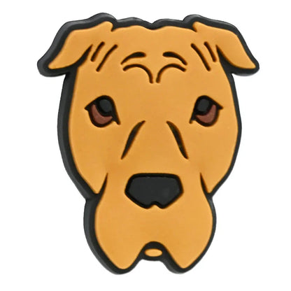 Cute Pet Dog Series Cartoon Silicone Focus Beads