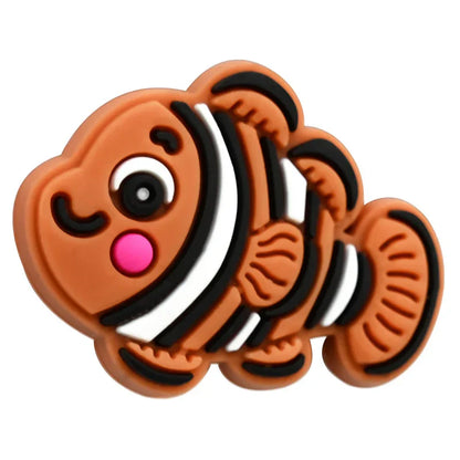 Underwater World Clownfish Silicone Focus Beads