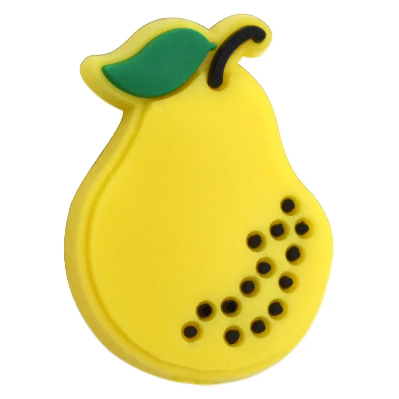 Cute Cartoon New Fruit Series Silicone Focal Beads