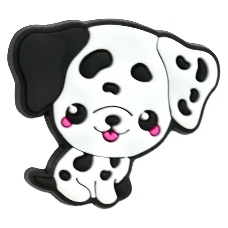 Cute Pet Dog Series Cartoon Silicone Focus Beads