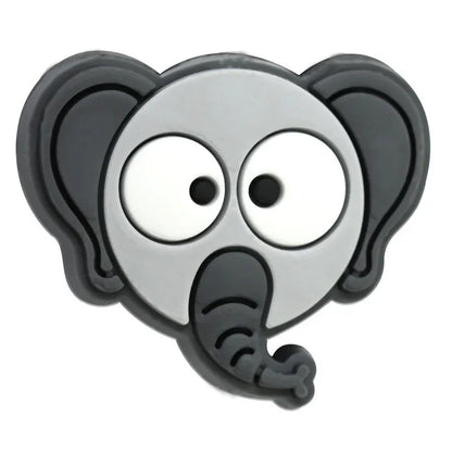 Cute Cartoon Animal Series Silicone Focal Beads