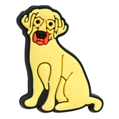 Cute Pet Dog Series Cartoon Silicone Focus Beads