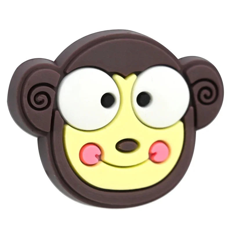 Cute Cartoon Animal Series Silicone Focal Beads