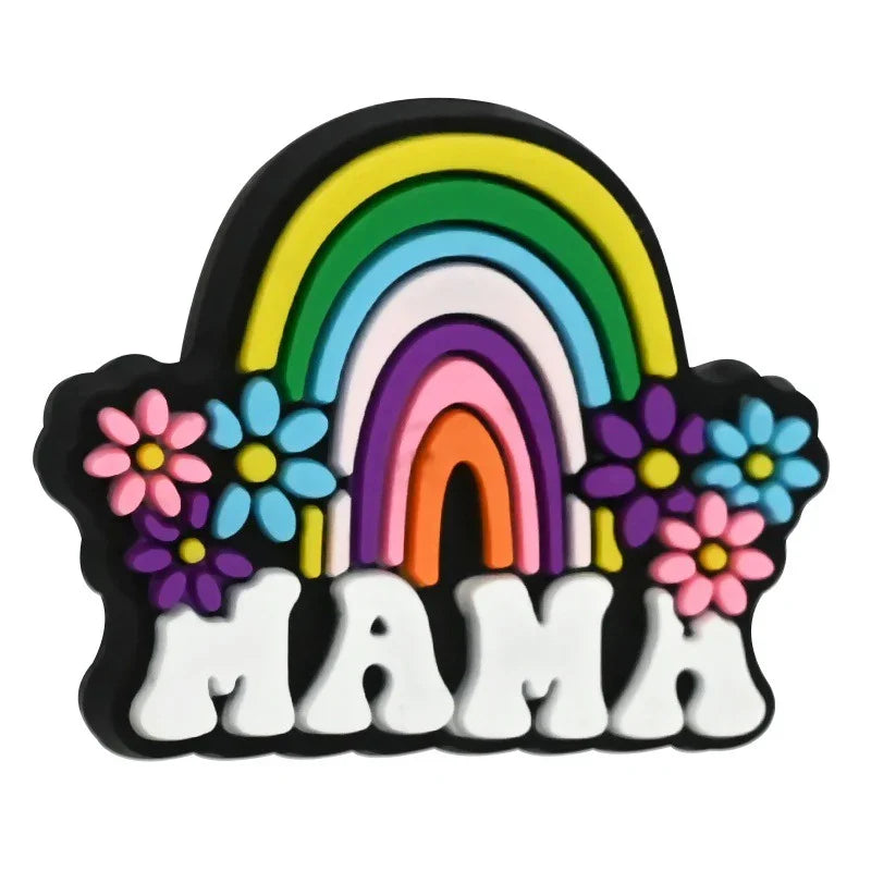 Creative and Personalized Mother's Day Theme Series Silicone Focal Beads