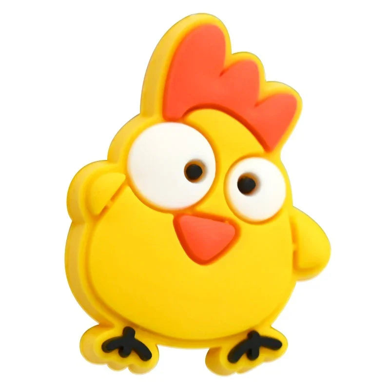 Cute Cartoon Animal Series Silicone Focal Beads