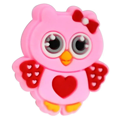 Cute Cartoon Animal Series Silicone Focal Beads