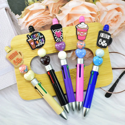 Cartoon Cup Shape Silicone Focal Beads