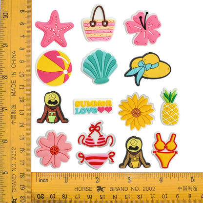 Summer Bead Pen Patch Silicone Focus Beads