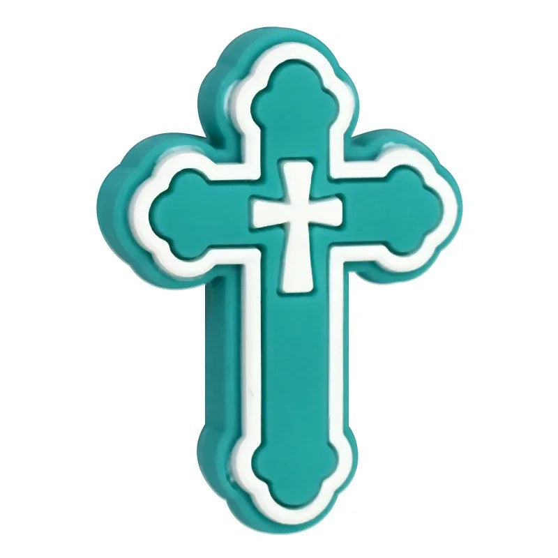 Cross Series Silicone Focal Beads