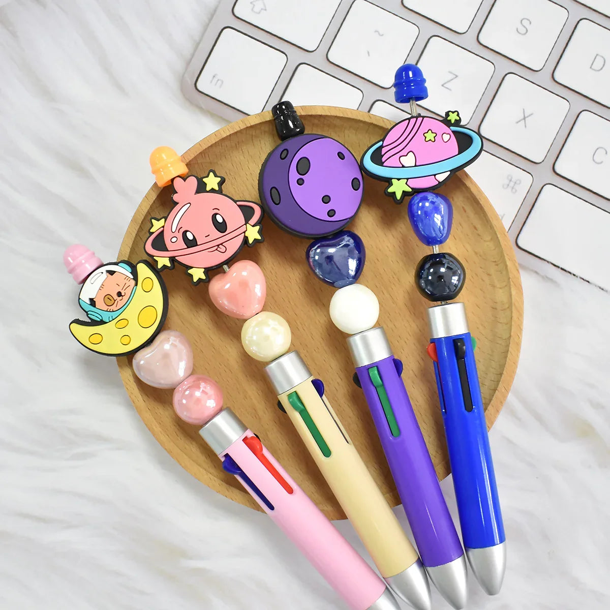 Creative Little Planet Series Silicone Focus Beads