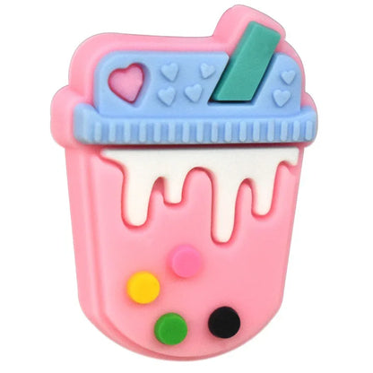 Cartoon Cup Shape Silicone Focal Beads