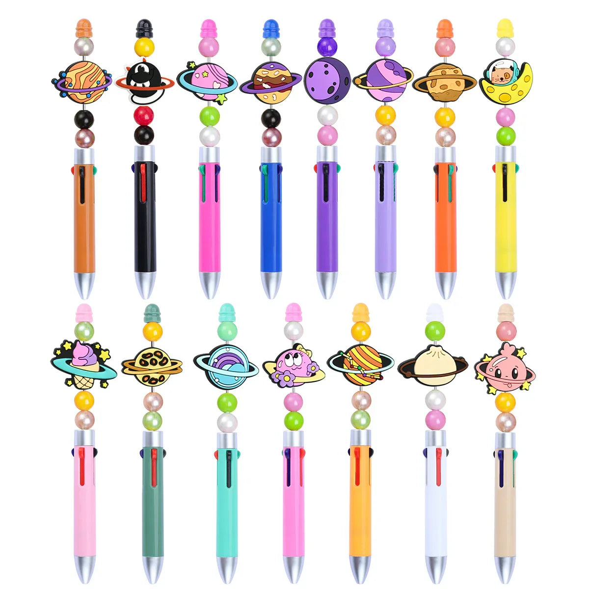 Creative Little Planet Series Silicone Focus Beads