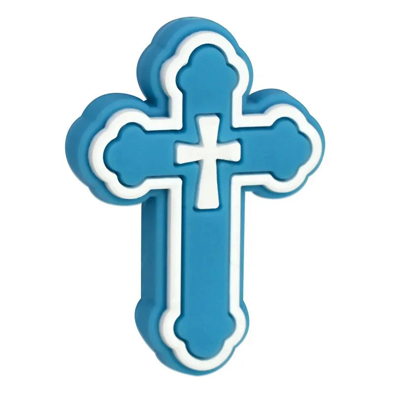 Cross Series Silicone Focal Beads
