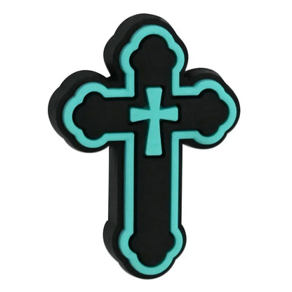 Cross Series Silicone Focal Beads
