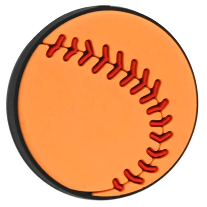 Colorful Cartoon Ball Sports Silicone Focus Beads