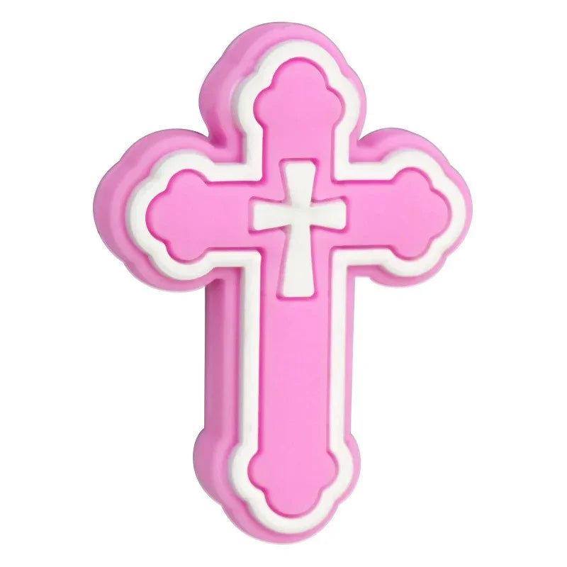 Cross Series Silicone Focal Beads