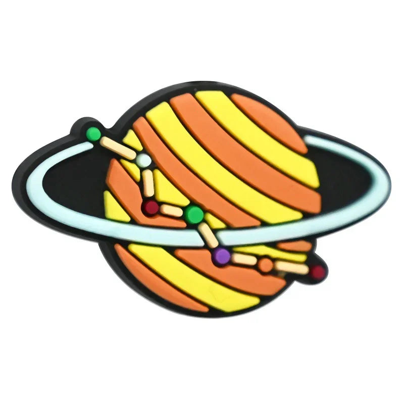 Creative Little Planet Series Silicone Focus Beads