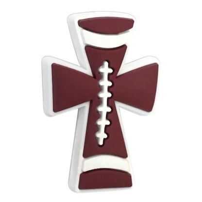 Cross Series Silicone Focal Beads