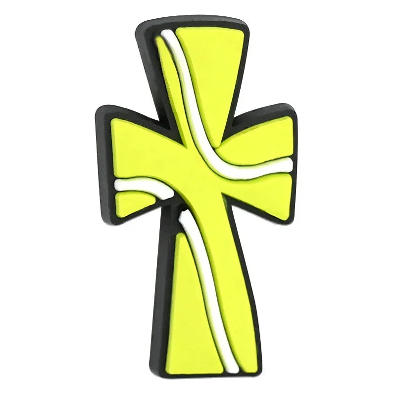Cross Series Silicone Focal Beads