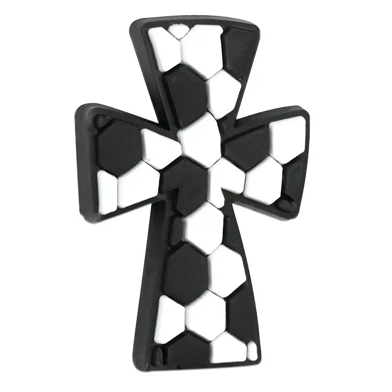 Cross Series Silicone Focal Beads