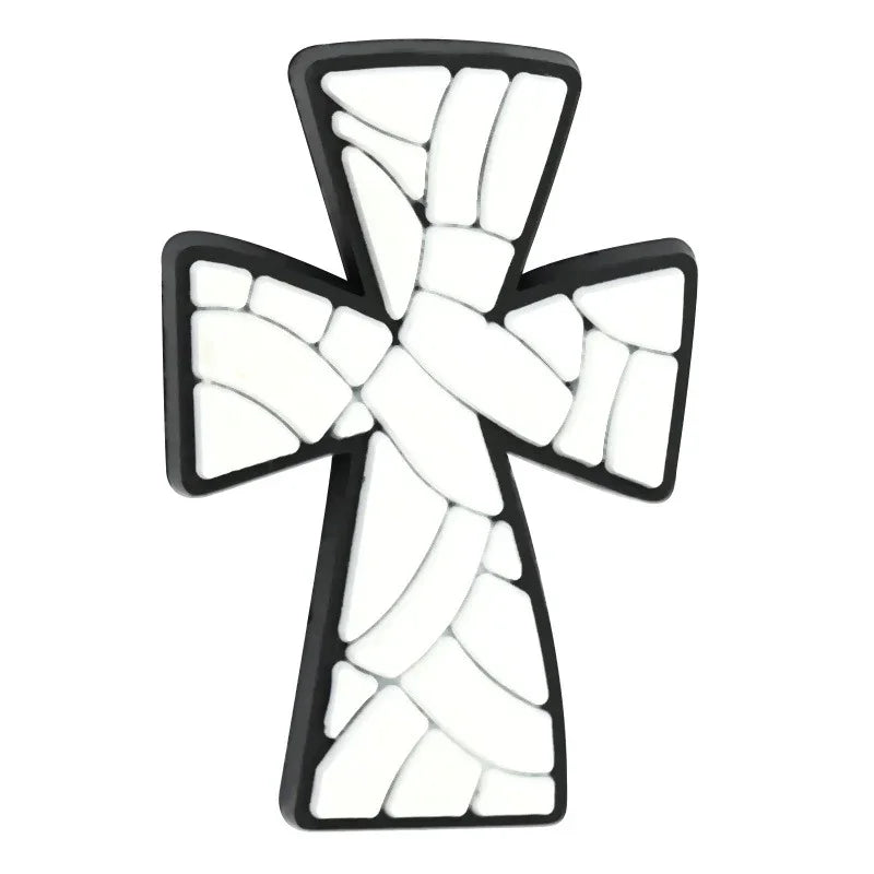 Cross Series Silicone Focal Beads