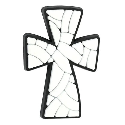 Cross Series Silicone Focal Beads