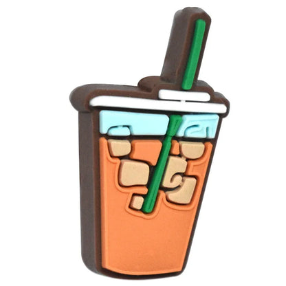 Cartoon Cup Shape Silicone Focal Beads