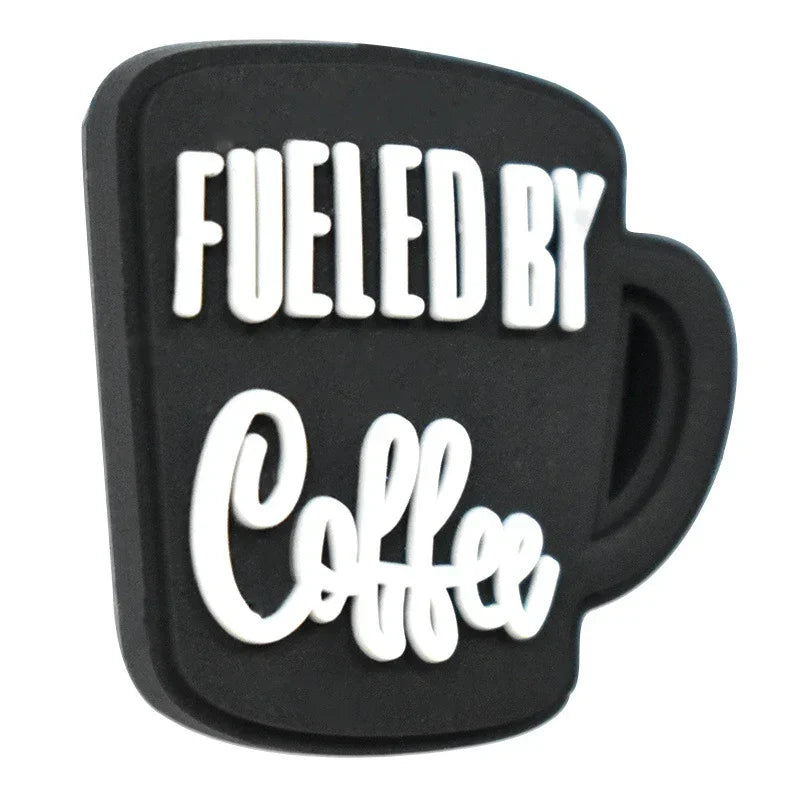 Cartoon Cup Shape Silicone Focal Beads