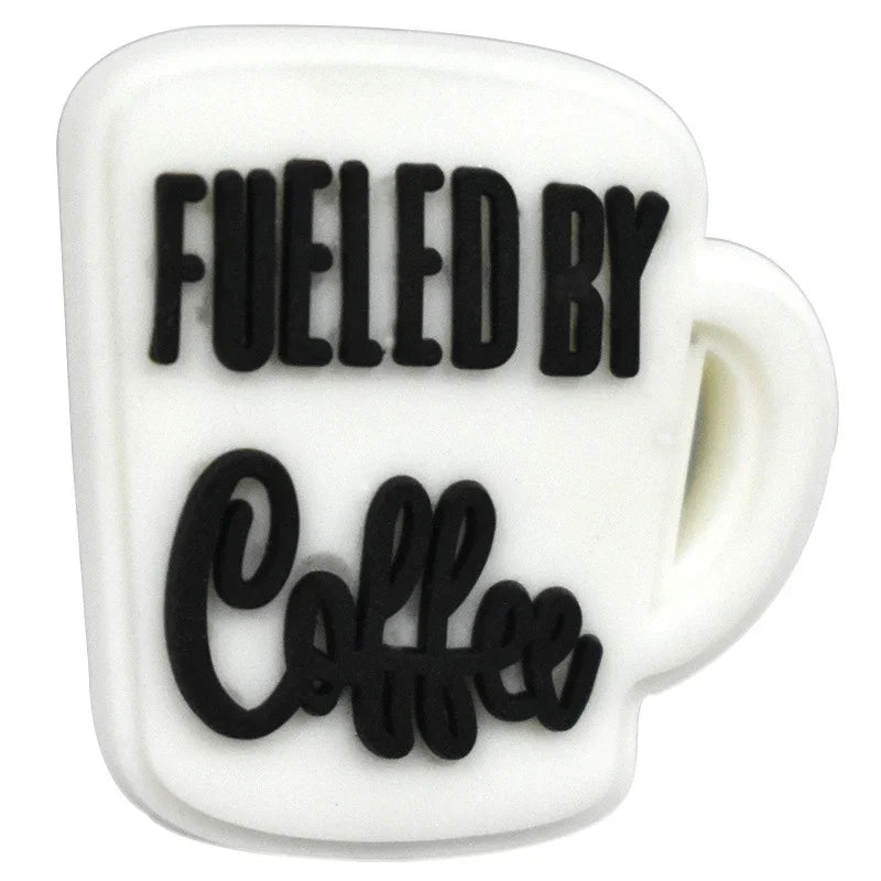 Cartoon Cup Shape Silicone Focal Beads