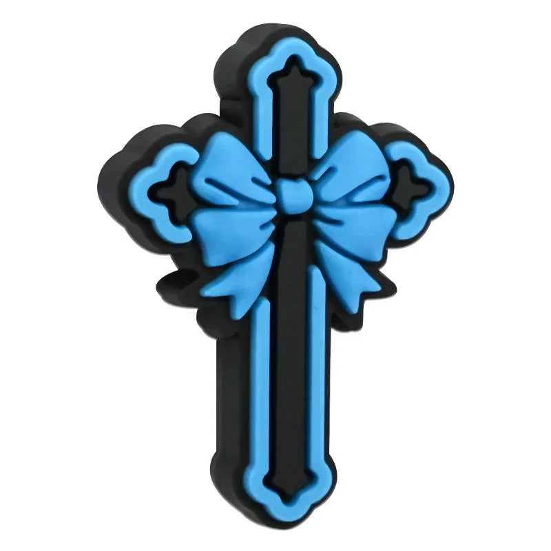 Cross Series Silicone Focal Beads