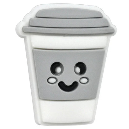 Cartoon Cup Shape Silicone Focal Beads