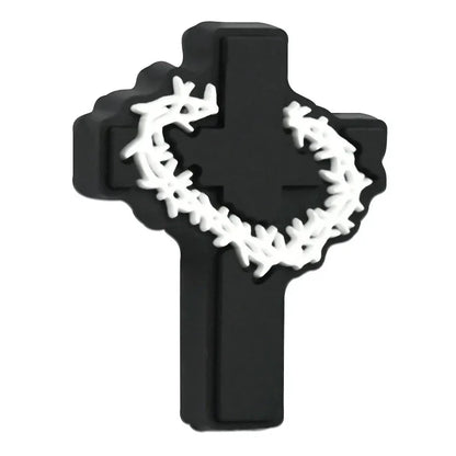Cross Series Silicone Focal Beads