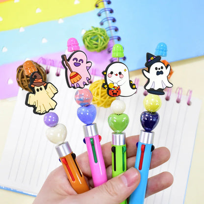 Halloween Ghost Series Silicone Focus Beads
