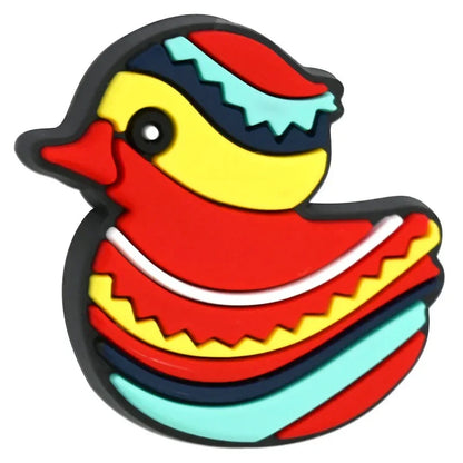 Creative Cartoon Duck Silicone Focal Beads