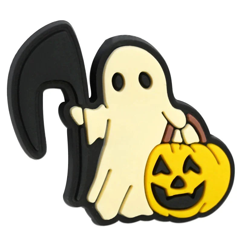 Halloween Ghost Series Silicone Focus Beads